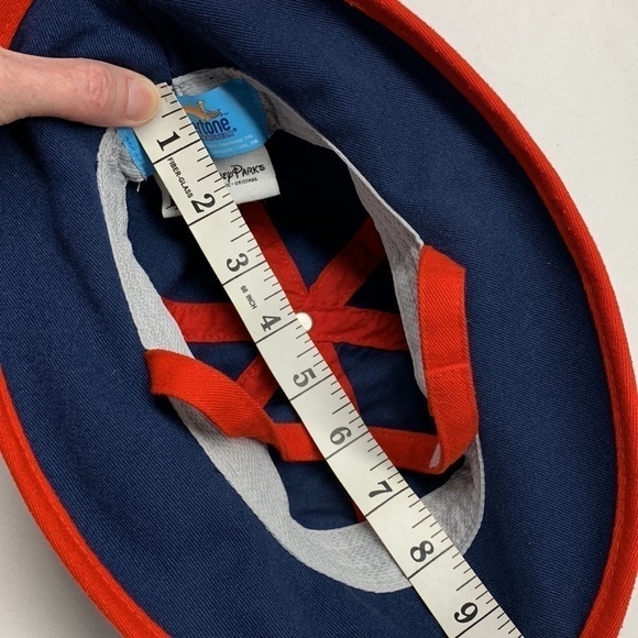 Disney Parks Mickey Mouse Bucket Hat Infant Adjustable Chin Strap Coppertone - Picture 7 of 8